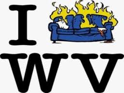 I burning couch WV