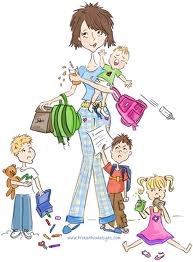 busy mom