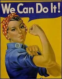 we can do it power woman