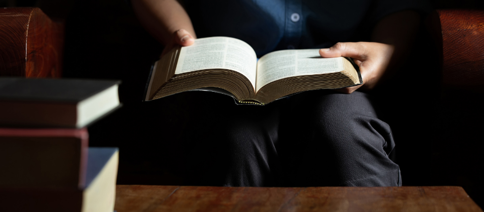 Hitting the books, AND the Good Book