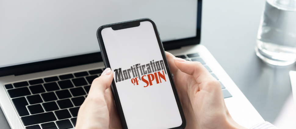 Mortification of Spin is on your smartphone! That's why it's smart.