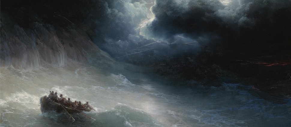 "The Wrath Of The Seas" by Ivan Aivazovsky