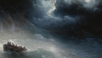"The Wrath Of The Seas" by Ivan Aivazovsky